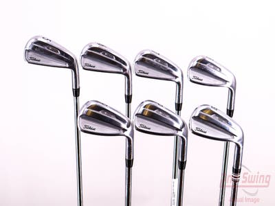 Titleist 2021 T100 Iron Set 5-PW AW Nippon NS Pro 850GH Steel Regular Right Handed 38.0in