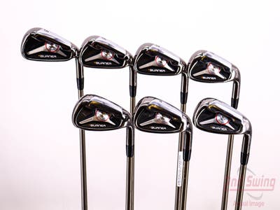TaylorMade 2009 Burner Iron Set 5-PW AW Aerotech SteelFiber i80 Graphite Regular Right Handed 38.5in