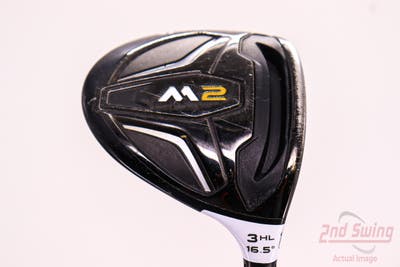 TaylorMade 2016 M2 Fairway Wood 3 Wood HL 16.5° PX HZRDUS Smoke Yellow 70 Graphite X-Stiff Right Handed 41.25in