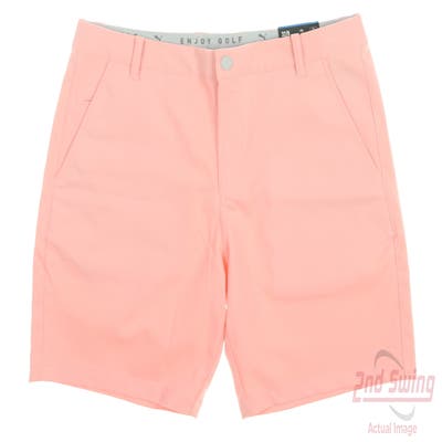 New Mens Puma Dealer Shorts 32 Pink MSRP $70