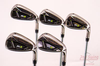 TaylorMade 2019 M2 Iron Set 7-PW AW TM FST REAX 88 HL Steel Stiff Right Handed 37.25in