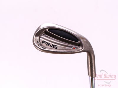 Ping i Wedge Wedge Lob LW 60° Stock Steel Shaft Steel Wedge Flex Right Handed Red dot 35.25in