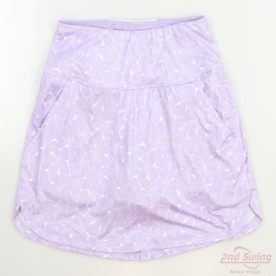 New Womens Puma Pwrmesh Plumeria Skort Small S Purple MSRP $70