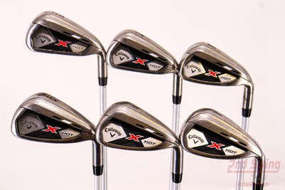 Callaway 2013 X Hot Iron Set 6-PW AW Callaway X Hot Graphite Graphite Regular Right Handed 38.0in