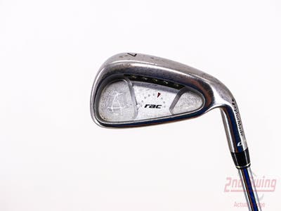 TaylorMade Rac OS Single Iron 7 Iron TM Lite Metal Steel Stiff Right Handed 37.25in
