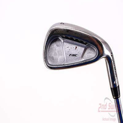 TaylorMade Rac OS Single Iron 4 Iron TM Lite Metal Steel Stiff Right Handed 38.75in
