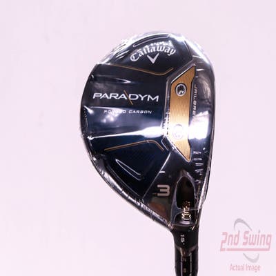Mint Callaway Paradym Fairway Wood 3 Wood 3W 15° Project X Evenflow Graphite Ladies Right Handed 41.0in
