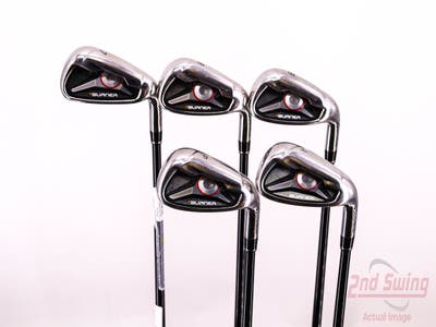 TaylorMade 2009 Burner Iron Set 7-PW AW TM Reax 65 Graphite Regular Right Handed 37.5in