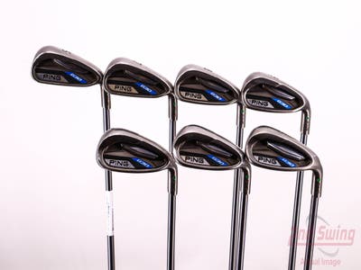 Ping G30 Iron Set 6-PW GW SW Ping TFC 419i Graphite Senior Right Handed Green Dot 37.75in