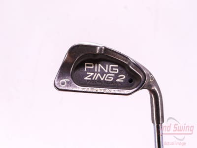 Ping Zing 2 Single Iron 6 Iron Ping JZ Steel Stiff Right Handed Black Dot 37.5in