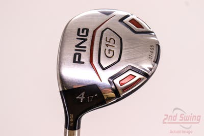 Ping G15 Fairway Wood 4 Wood 4W 17° Ping TFC 149F Graphite Stiff Left Handed 42.75in
