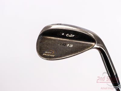 Cleveland CG15 Satin Chrome Wedge Lob LW 60° 12 Deg Bounce Cleveland Traction Wedge Steel Wedge Flex Right Handed 35.0in
