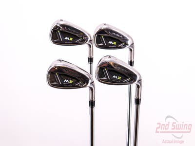 TaylorMade 2019 M2 Iron Set 8-PW AW TM FST REAX 88 HL Steel Stiff Right Handed 36.75in