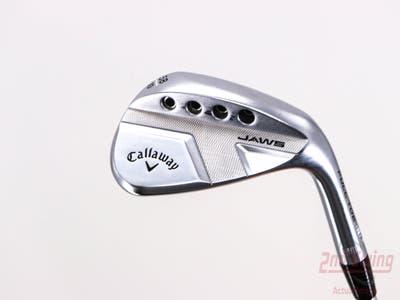 Callaway Jaws Full Toe Raw Face Chrome Wedge Lob LW 58° 10 Deg Bounce Nippon NS Pro Zelos 7 Steel Regular Right Handed 35.75in