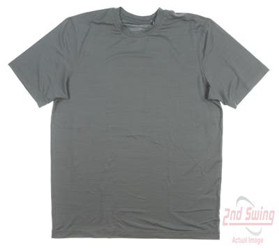 New Mens Puma Cloudspun GRYLBL T-Shirt Medium M Gray MSRP $60