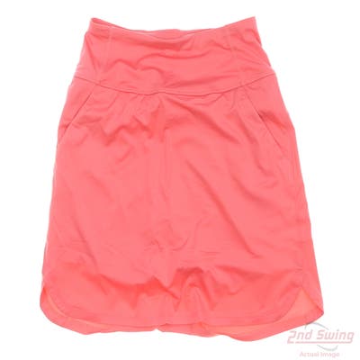 New Womens Puma High Rise Golf Skort Small S Pink MSRP $70