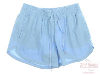 New Womens Puma Versadry Solid Shorts Small S Blue MSRP $60