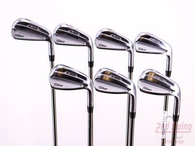 Titleist 2021 T100 Iron Set 4-PW UST Mamiya Recoil 65 F3 Graphite Regular Right Handed 38.5in