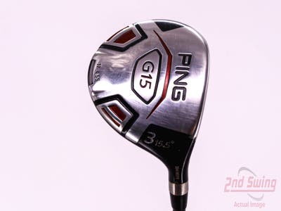 Ping G15 Fairway Wood 3 Wood 3W 15.5° Grafalloy ProLaunch Red Graphite Stiff Right Handed 42.75in