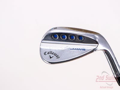 Callaway Jaws MD5 Platinum Chrome Wedge Lob LW 58° 10 Deg Bounce S Grind Dynamic Gold Tour Issue 115 Steel Stiff Right Handed 34.75in