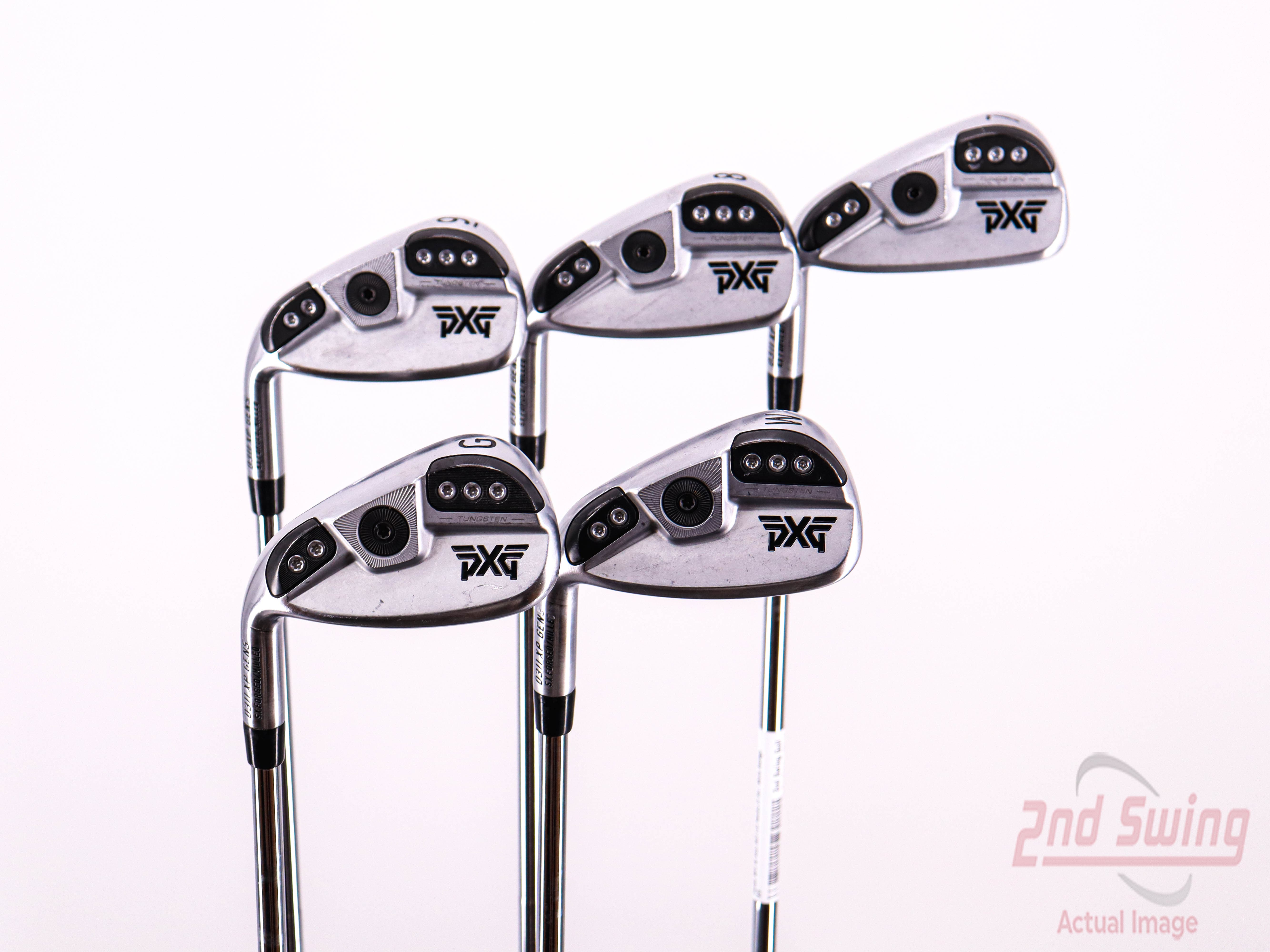 PXG 0311 XP GEN5 Chrome Iron Set (D-72332575023) 2nd Swing Golf