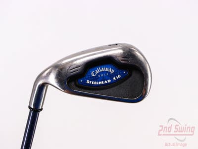 Callaway X-16 Single Iron 4 Iron Callaway System CW75 Graphite Regular Left Handed 39.5in