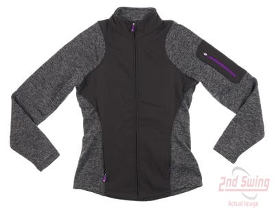 New Womens Footjoy Jacket X-Small XS Charcoal MSRP $80