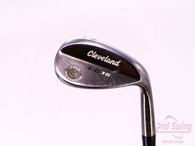 Cleveland CG15 Black Pearl Wedge Sand SW 56° 10 Deg Bounce Cleveland Traction Wedge Steel Wedge Flex Right Handed 35.75in
