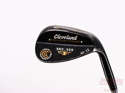 Cleveland 2012 588 Black Pearl Wedge Lob LW 60° 12 Deg Bounce True Temper Tour Concept Steel Wedge Flex Right Handed 35.25in