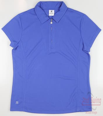 New Womens Daily Sports Macy Polo X-Small XS Royal MSRP $90