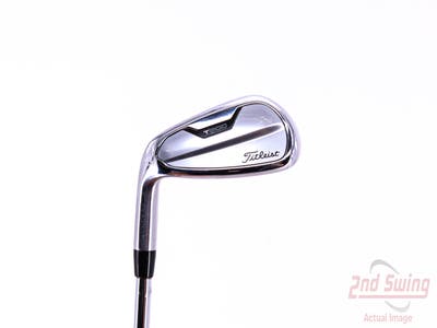 Titleist 2021 T200 Single Iron Pitching Wedge PW True Temper AMT Black S300 Steel Stiff Left Handed 35.75in