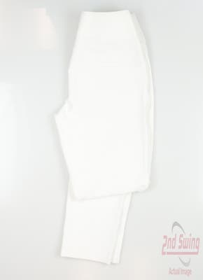 New Womens Puma PWRShape Pants Small S x White MSRP $80