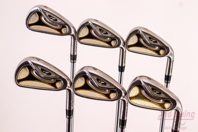 TaylorMade R7 Iron Set 4-9 Iron TM T-Step 90 Steel Stiff Right Handed 38.0in