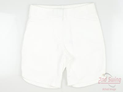 New Womens Puma Bermuda Shorts Small S White MSRP $70