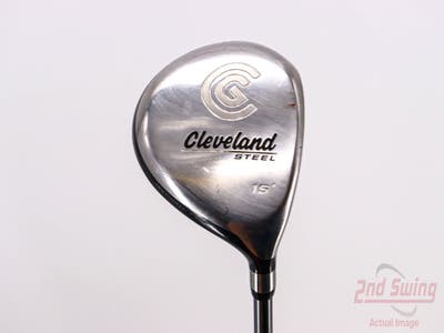 Cleveland Launcher Steel Fairway Wood 3 Wood 3W 15° Cleveland Launcher Comp Graphite Regular Right Handed 42.25in