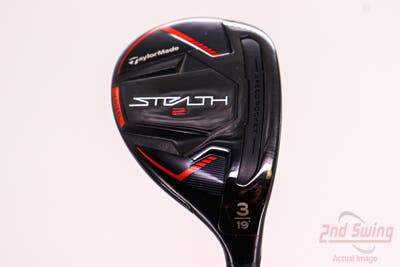 Mint TaylorMade Stealth 2 Rescue Hybrid 3 Hybrid 19° Fujikura Ventus Blue VC 8 Graphite Stiff Right Handed 40.75in