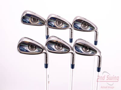 Ping G LE Iron Set 7-PW AW SW ULT 230 Graphite Ladies Right Handed Black Dot 36.75in