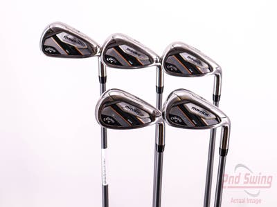Callaway Mavrik Max Iron Set 7-PW AW Project X Catalyst 65 Graphite Regular Right Handed 36.75in