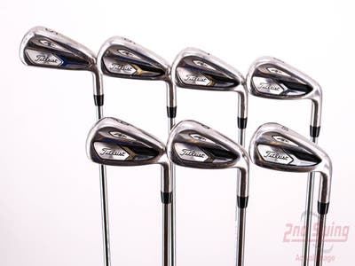 Titleist 718 AP1 Iron Set 5-PW AW True Temper AMT Red R300 Steel Regular Right Handed 38.5in