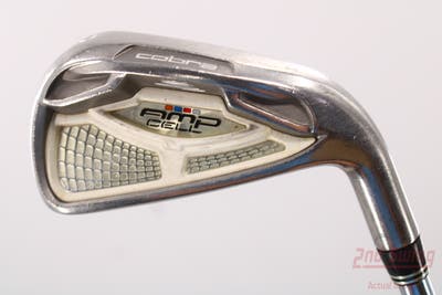 Cobra AMP Cell Silver Single Iron 7 Iron Cobra Amp Cell Iron Steel Stiff Right Handed 37.5in