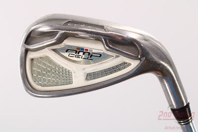 Cobra AMP Cell Silver Single Iron 8 Iron Cobra Amp Cell Iron Steel Stiff Right Handed 37.25in