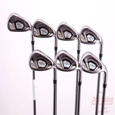 Callaway Rogue Iron Set 6-PW AW SW Aldila Synergy Blue 60 Graphite Regular Right Handed 37.5in