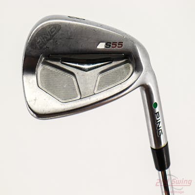 Ping S55 Single Iron 8 Iron Project X Rifle 6.5 Steel X-Stiff Right Handed Green Dot 36.5in