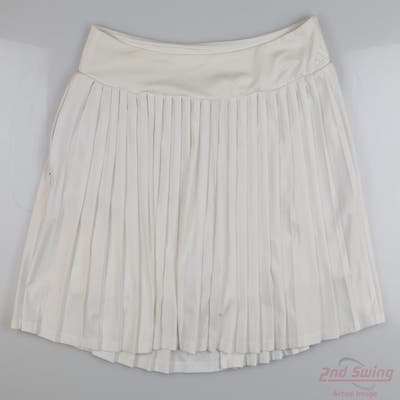 New Womens Adidas Skort Large L White MSRP $95