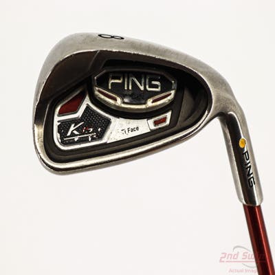 Ping K15 Single Iron 8 Iron Ping TFC 149I Graphite Senior Right Handed Yellow Dot 37.0in