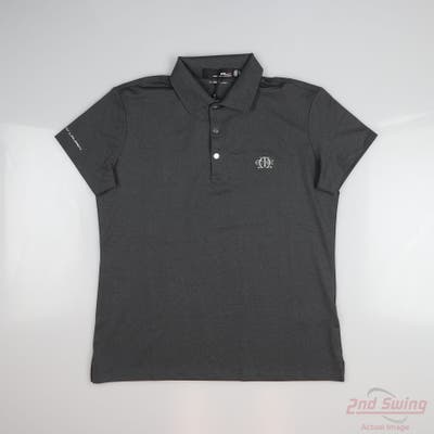 New W/ Logo Womens Ralph Lauren RLX Polo X-Small XS Gray MSRP $110