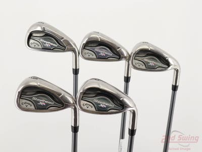 Callaway Steelhead XR Iron Set 6-PW Matrix Ozik Program F15 Graphite Stiff Right Handed -1/2"