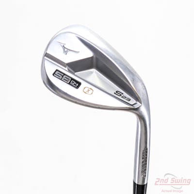 Mint Mizuno S23 Satin Chrome Wedge Lob LW 58° 4 Deg Bounce X Grind FST KBS Hi-Rev 2.0 115 Steel Wedge Flex Right Handed 35.5in