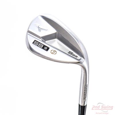 Mint Mizuno S23 Satin Chrome Wedge Lob LW 58° 12 Deg Bounce D Grind FST KBS Hi-Rev 2.0 115 Steel Wedge Flex Right Handed 35.5in