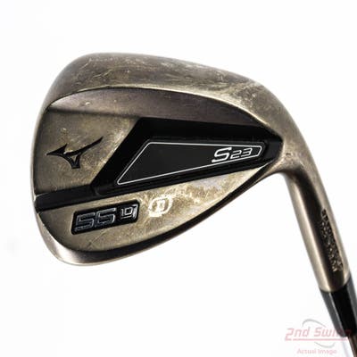 Mizuno S23 Copper Cobalt Wedge Sand SW 56° 10 Deg Bounce D Grind FST KBS Hi-Rev 2.0 115 Steel Wedge Flex Right Handed 35.5in